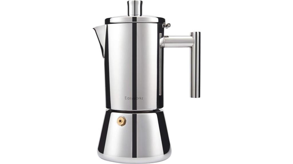 12 cup stainless steel maker