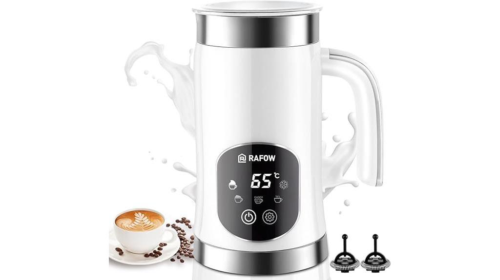 5 in 1 electric milk frother