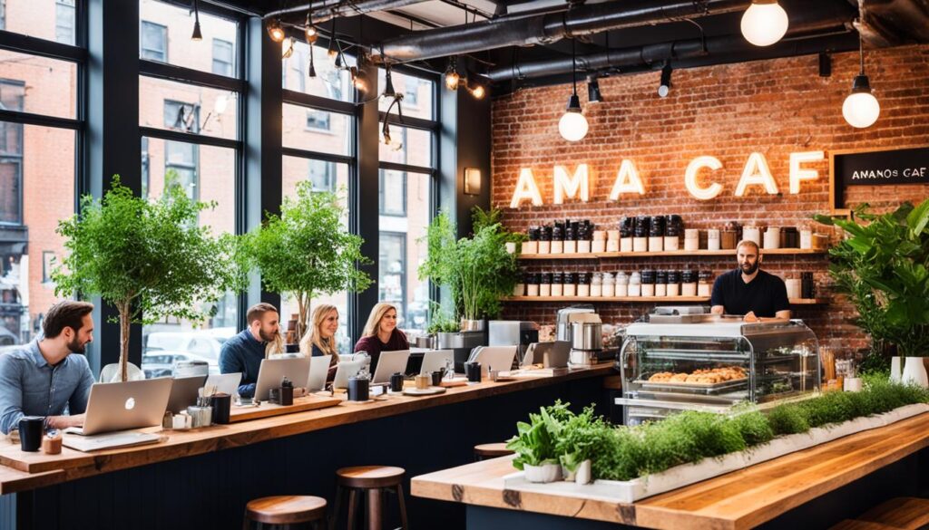 Amano Cafe West Village location