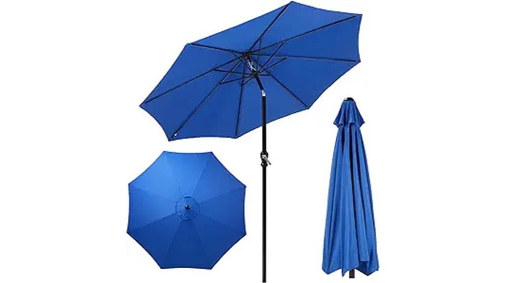 adjustable outdoor umbrella design