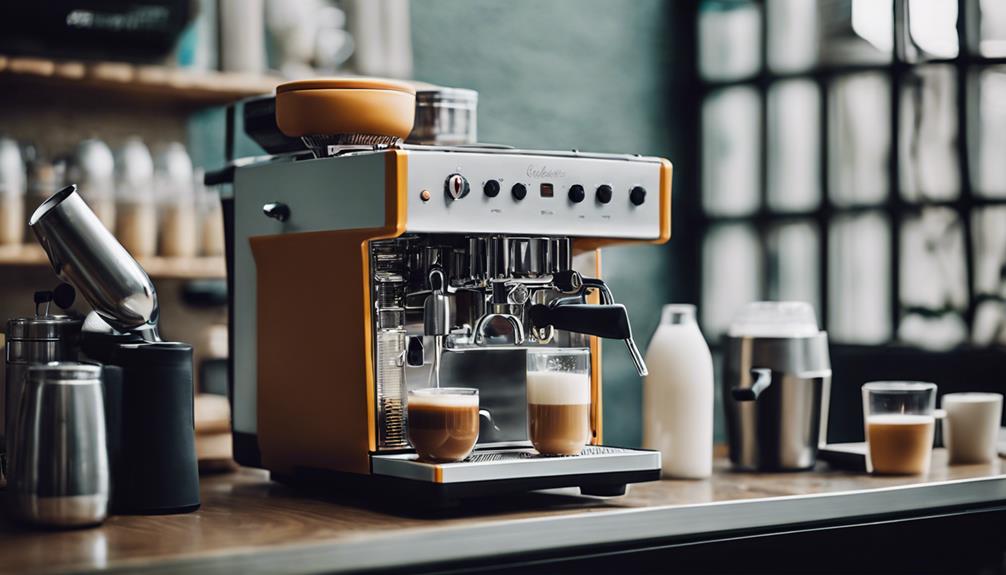 affordable coffee machines with frother