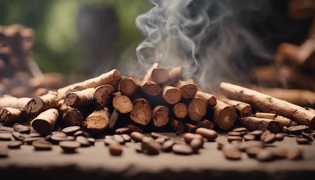 analyzing traditional firewood aromas