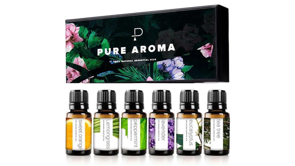 aromatic essential oils gift