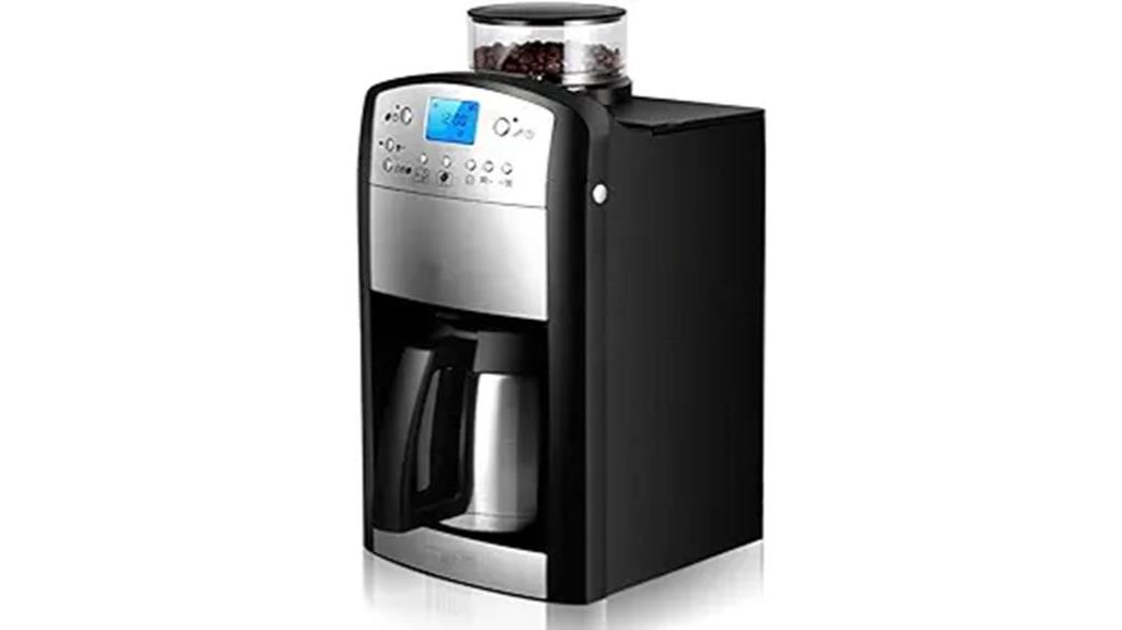 automatic coffee machine with grinder