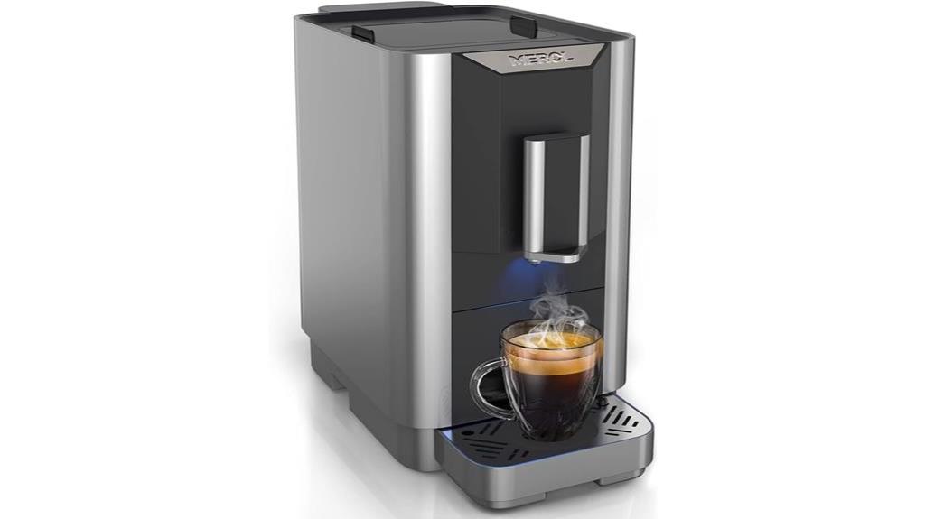 automatic espresso machine with touch screen