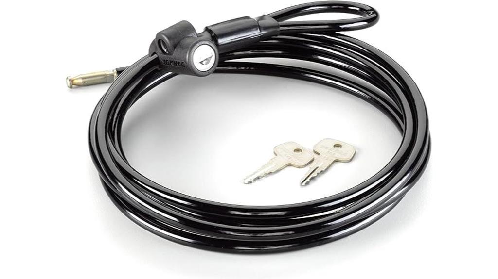 bike security cable lock