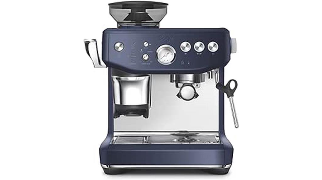 breville espresso machine damson blue