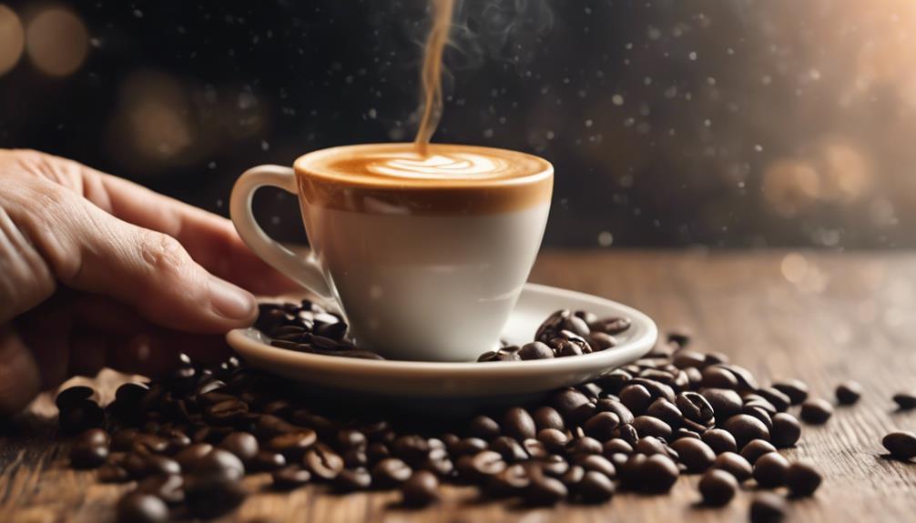 caffeine from espresso beans