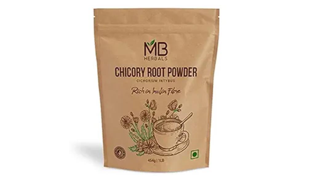 chicory root powder quantity