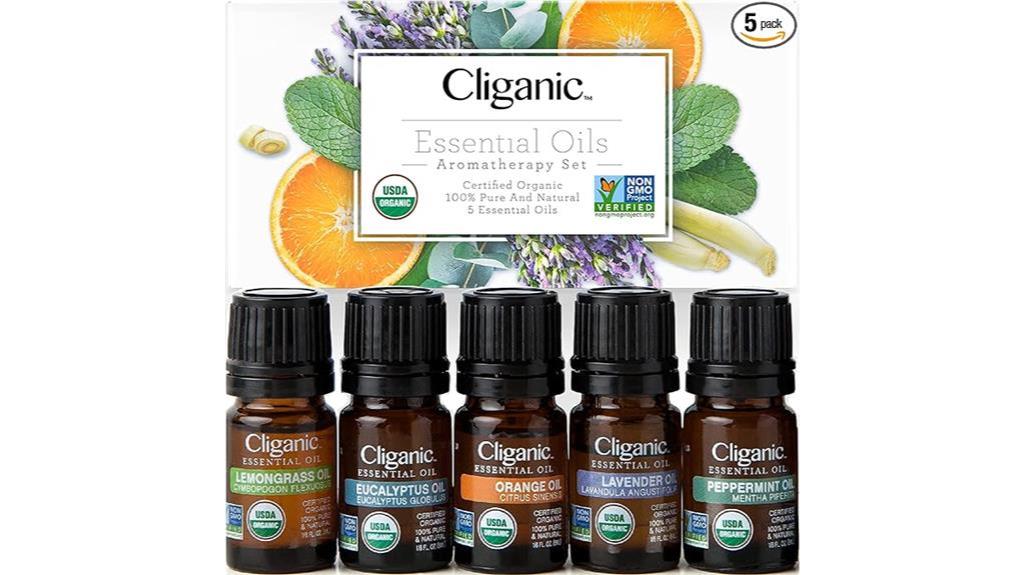 cliganic organic essential oils