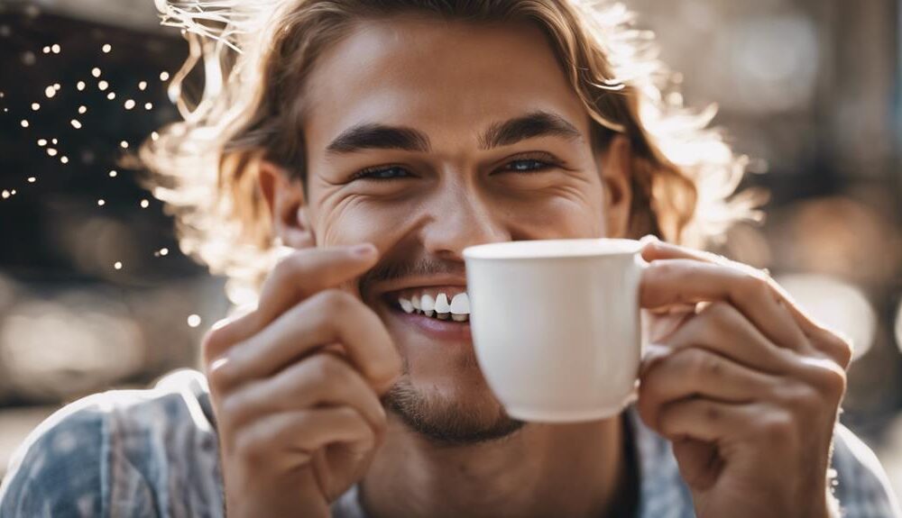 coffee and aligners care