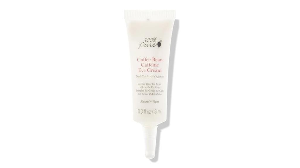 coffee bean eye cream