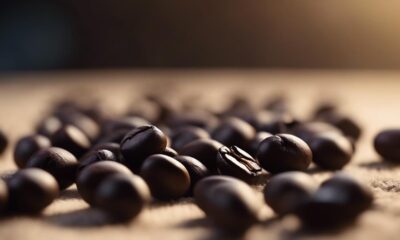coffee beans and roasting