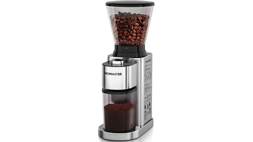 coffee grinder with burr