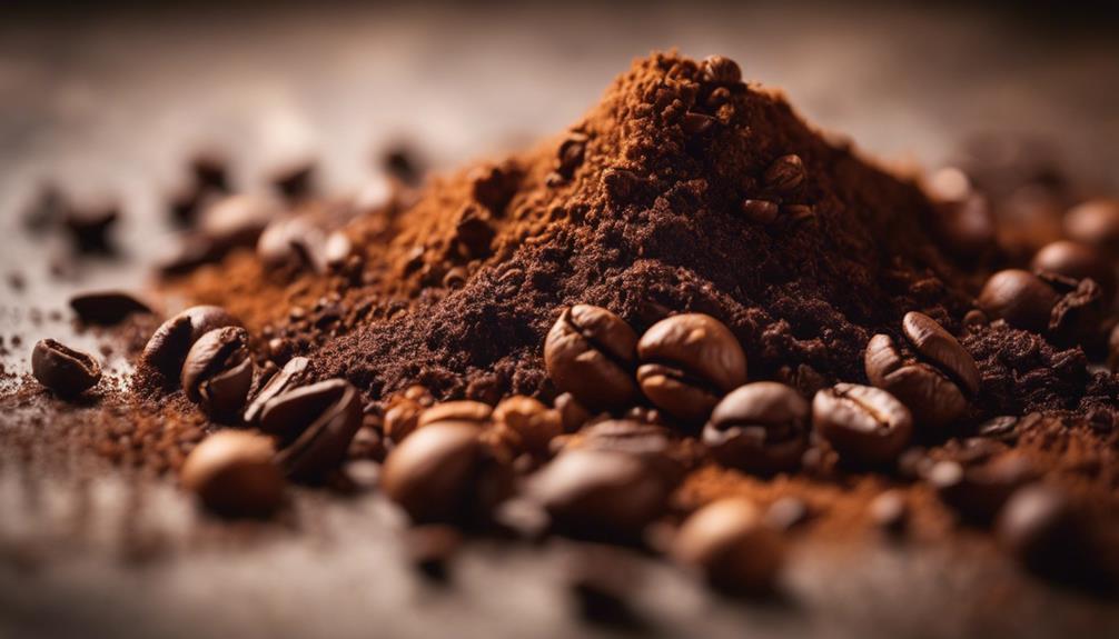 coffee grounds contain nutrients