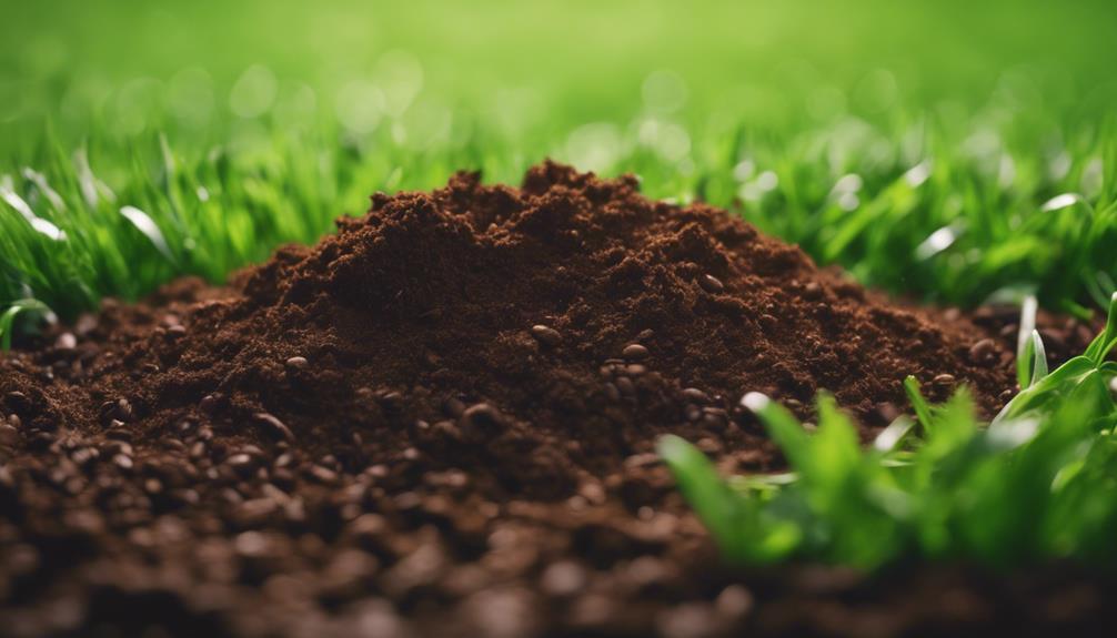 coffee grounds enrich soil