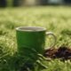 coffee grounds for grass
