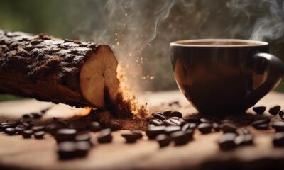 coffee logs burn slowly