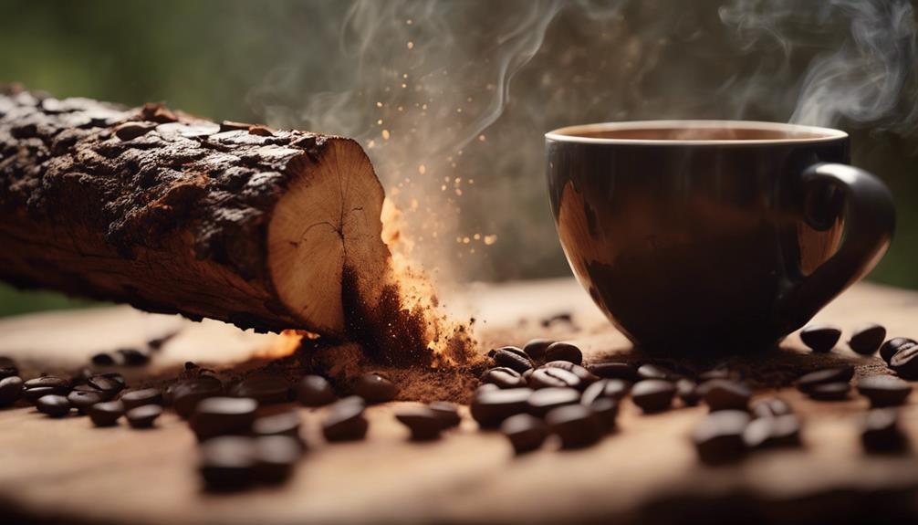 coffee logs burn slowly