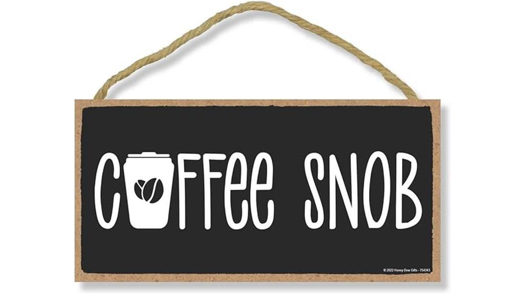 coffee lover s decorative sign
