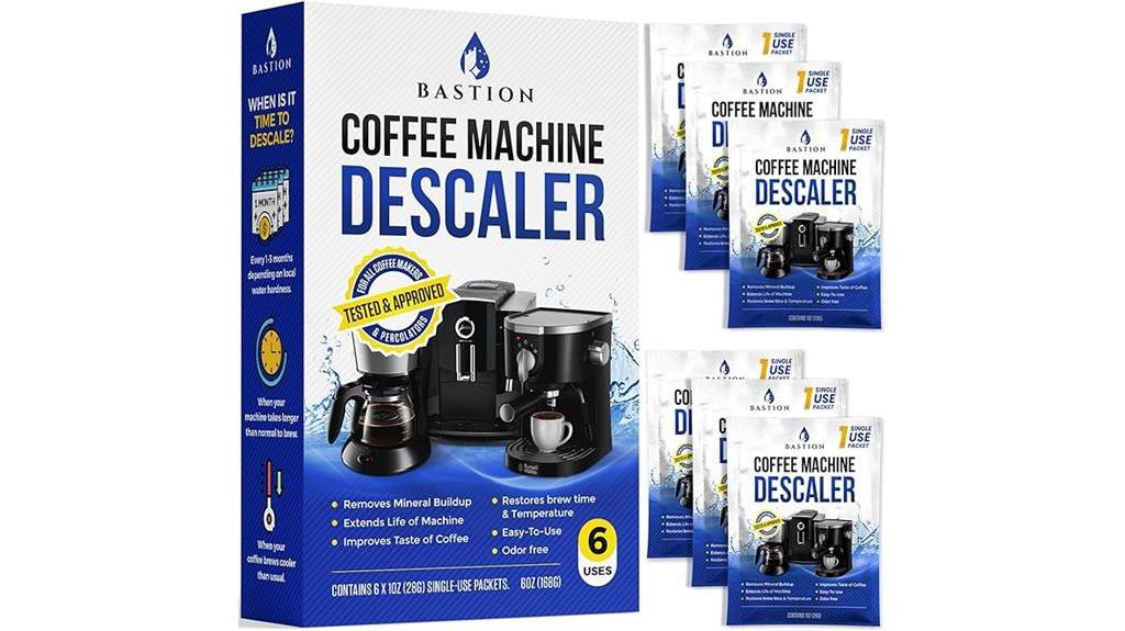 coffee machine descaling powder