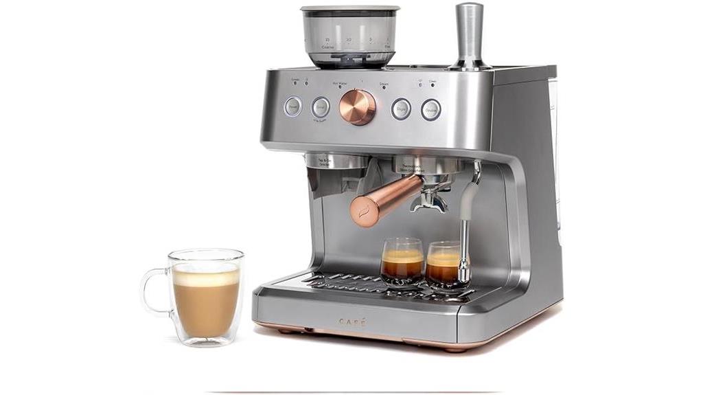 coffee machine with frother