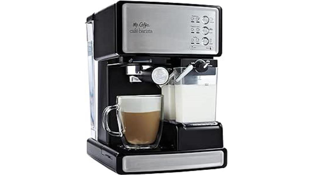 coffee maker with frother