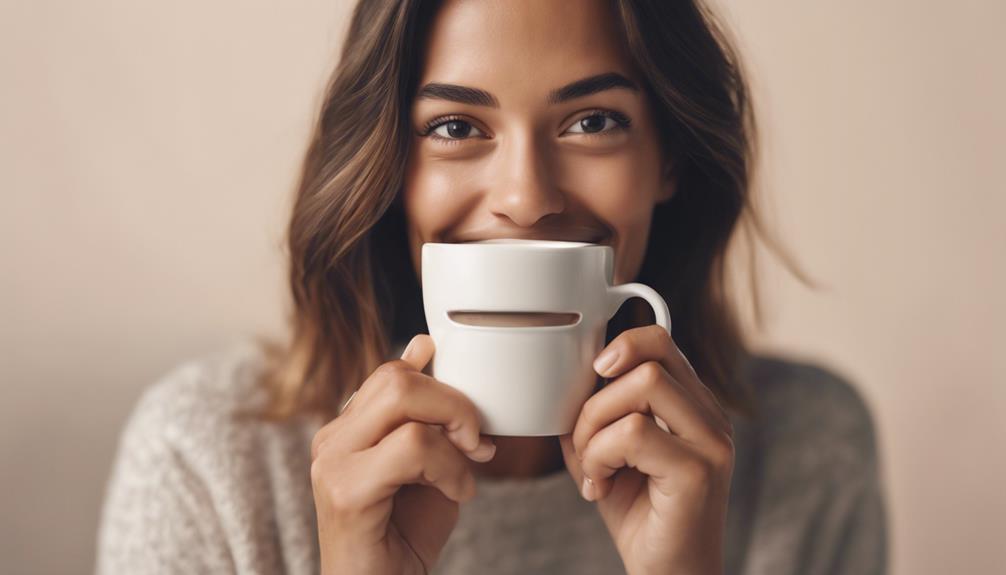 coffee with invisalign clear aligners