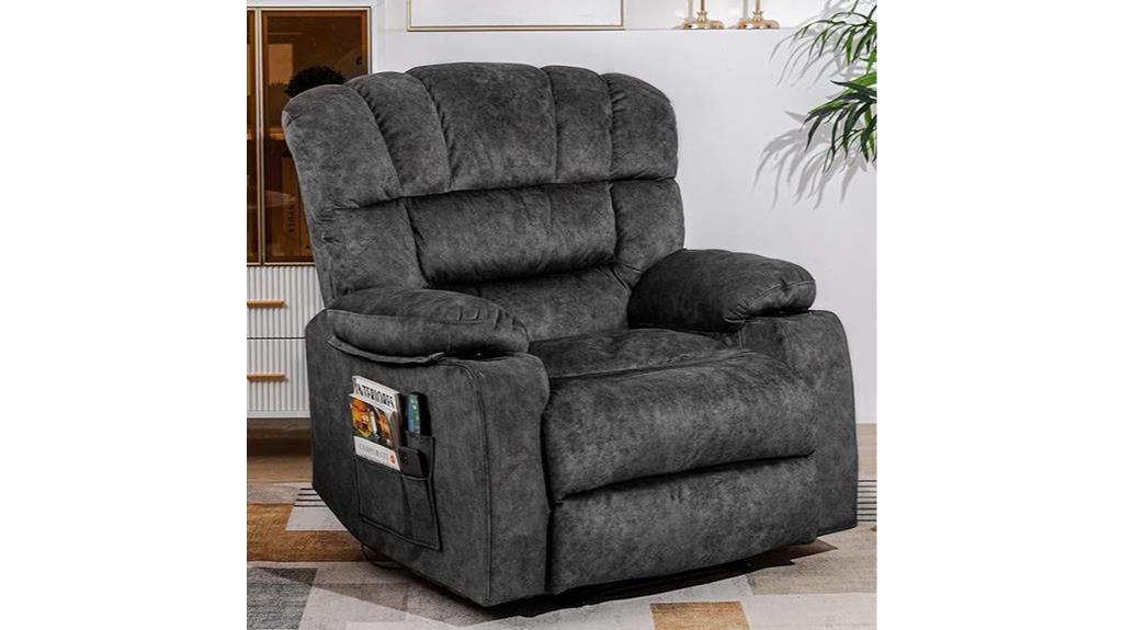 comfortable heated massage chair