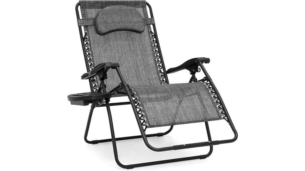 comfortable reclining outdoor chair