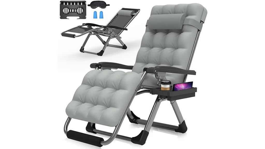 comfortable zero gravity chair