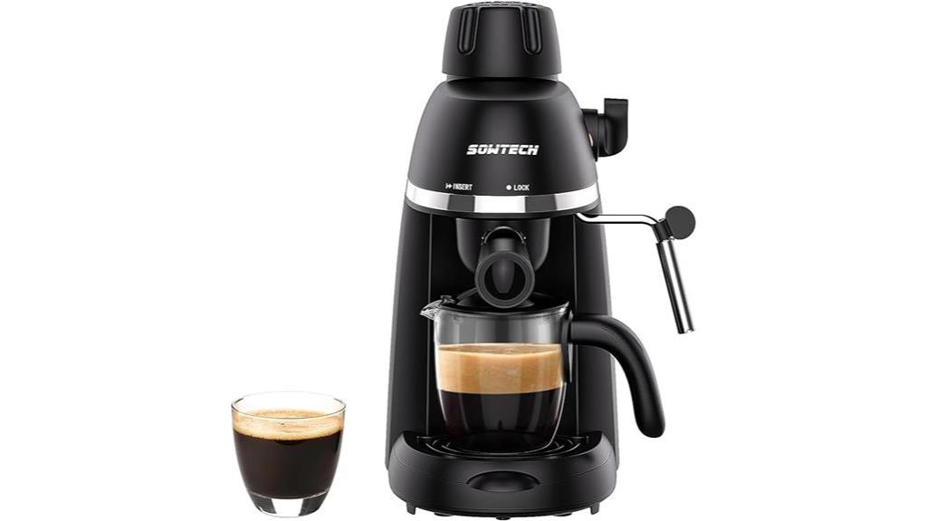 compact espresso maker machine