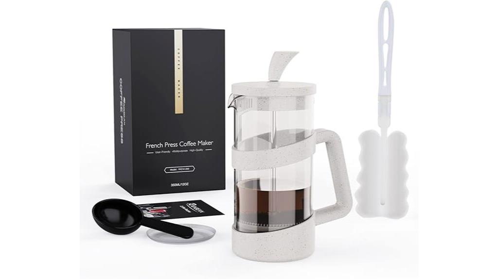 compact french press design