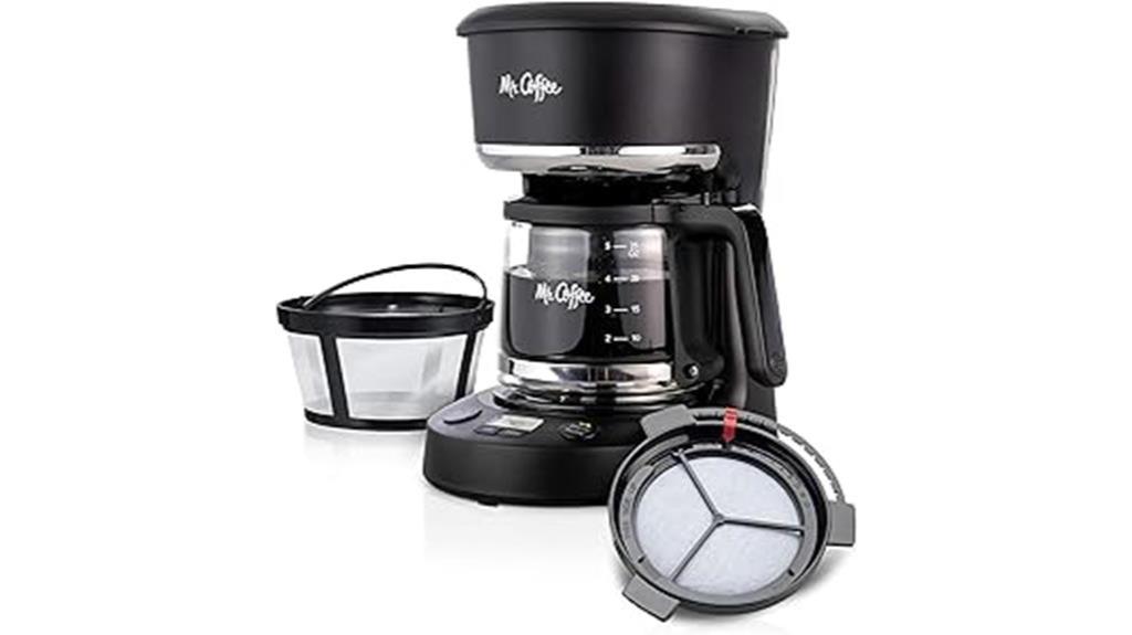 compact programmable coffee maker