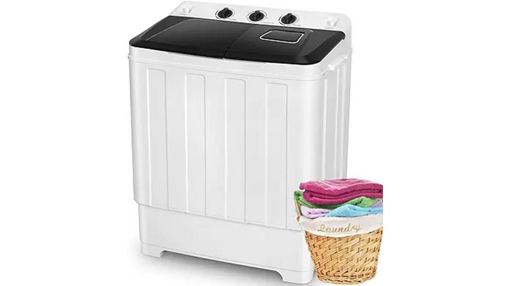 compact twin tub laundry