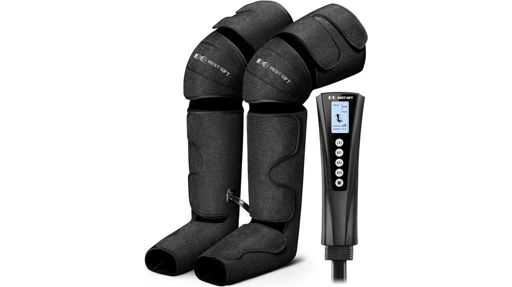 compression massager with heat