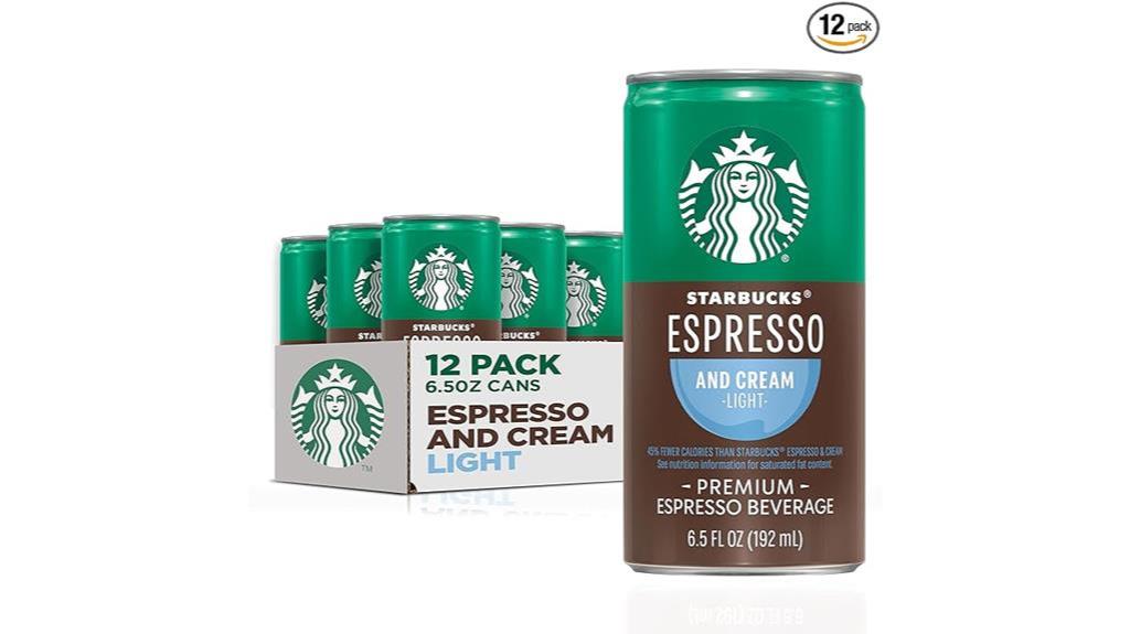 convenient starbucks espresso option