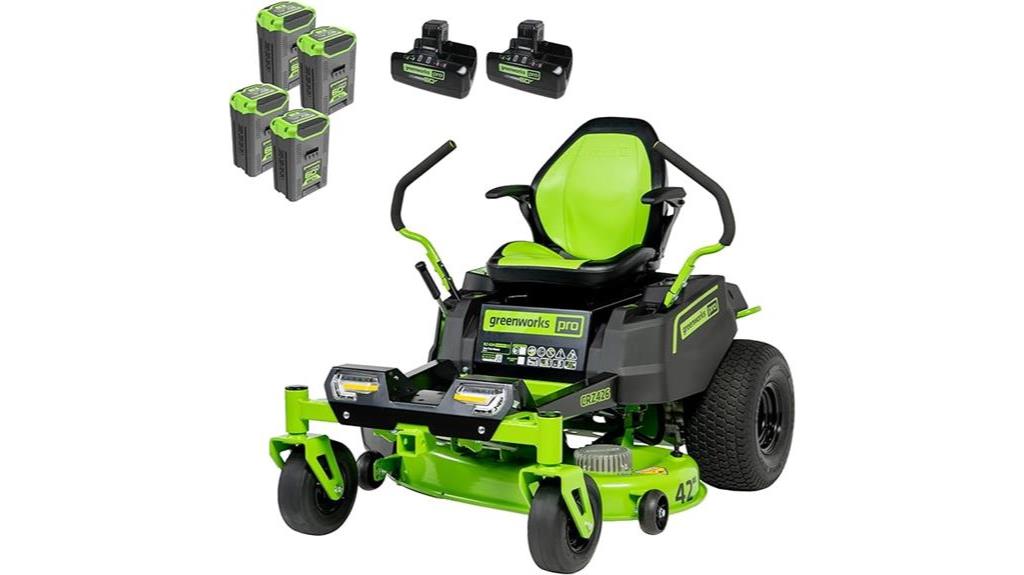 cordless electric riding mower