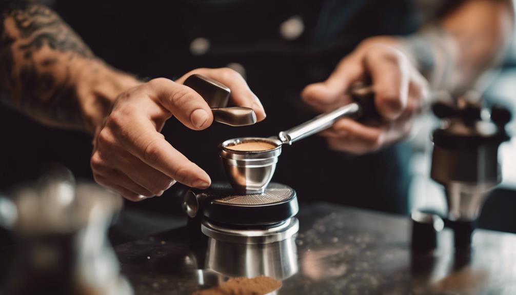 correct tamping for espresso