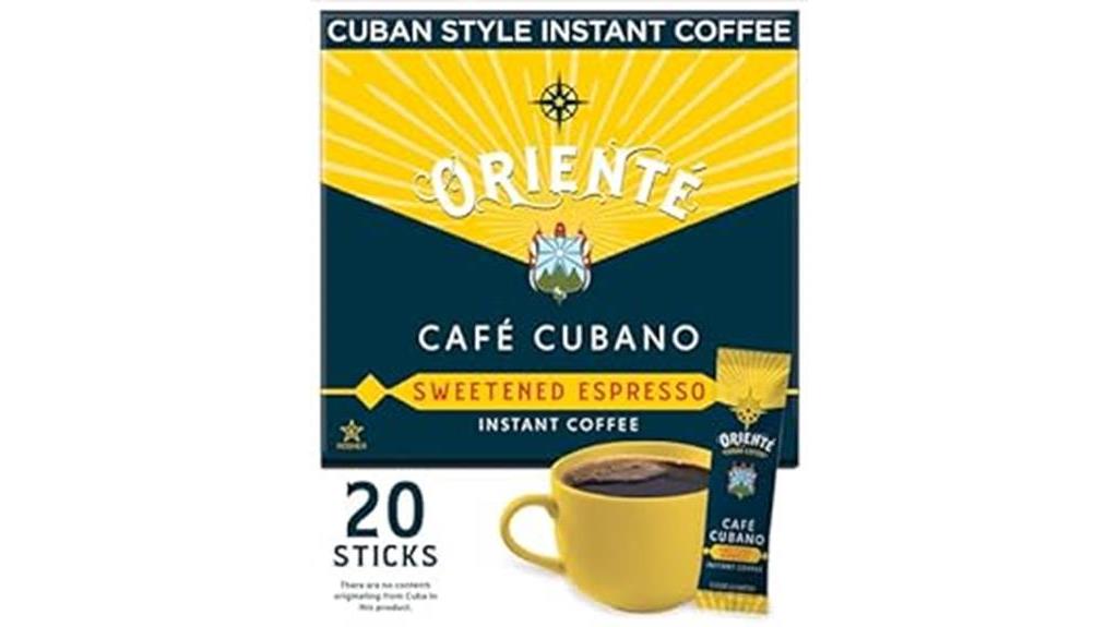 cuban instant coffee packets