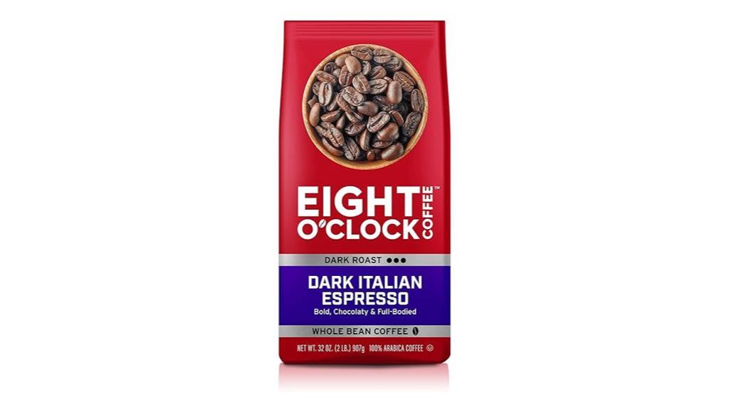 dark italian espresso coffee