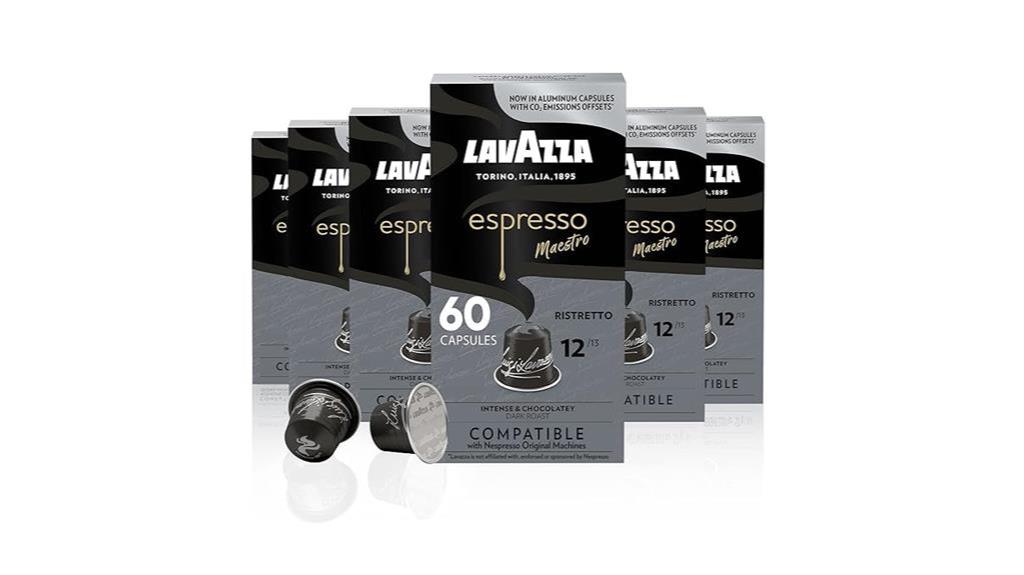dark roast espresso capsules