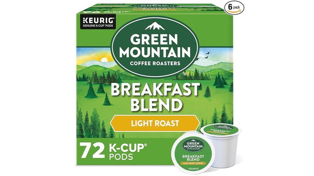 delicious breakfast blend pods