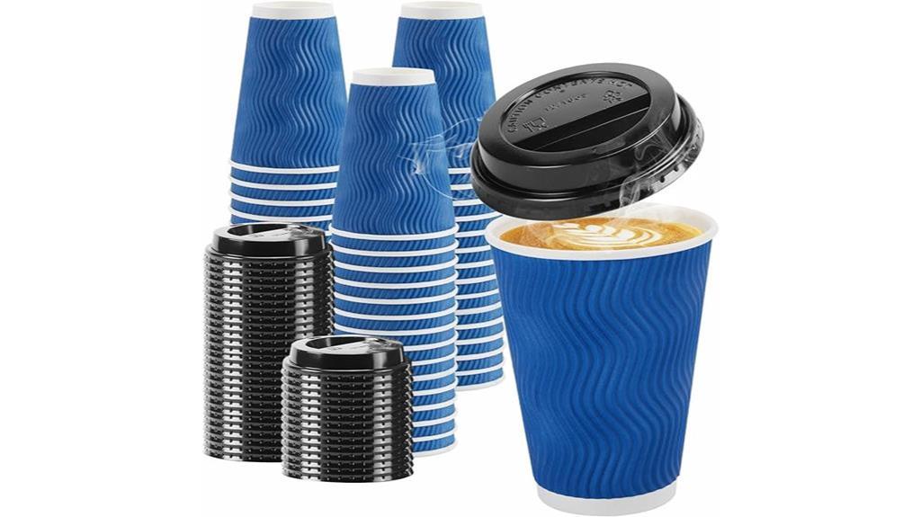 disposable insulated coffee cups