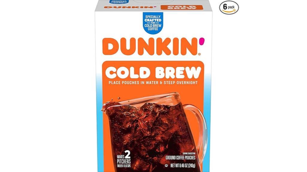 dunkin cold brew coffee