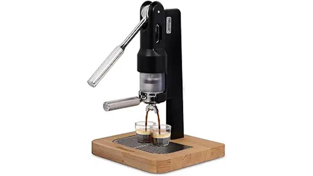 durable manual espresso maker