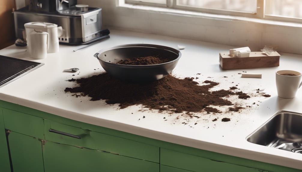 eco friendly coffee grounds disposal