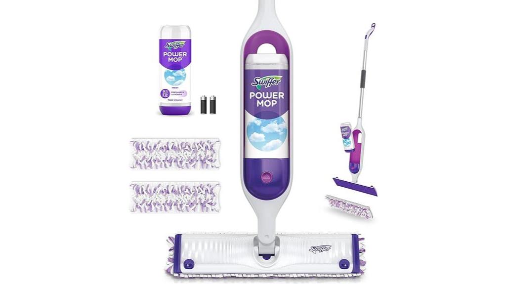 efficient cleaning with swiffer