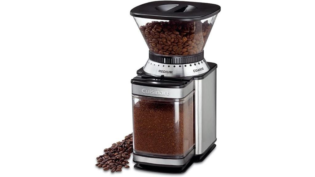 electric burr coffee grinder