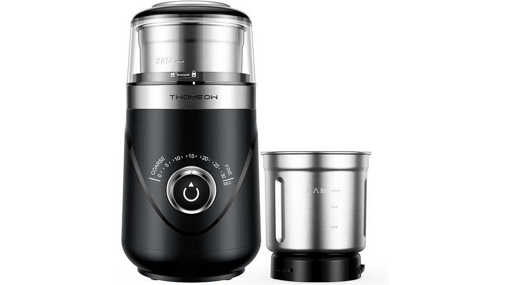 electric coffee grinder with timer